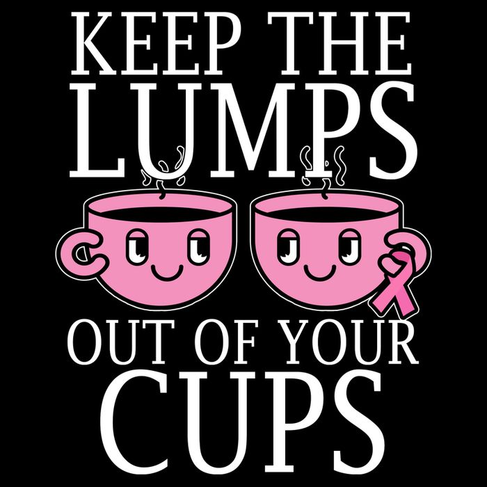 Keep The Lumps Out Of Your Cups Breast Cancer Visor
