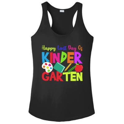 Kindergarten Teacher Last Day Of Kindergarten Meaningful Gift Ladies PosiCharge Competitor Racerback Tank