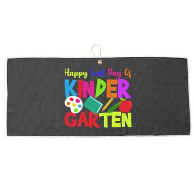 Kindergarten Teacher Last Day Of Kindergarten Meaningful Gift Large Microfiber Waffle Golf Towel