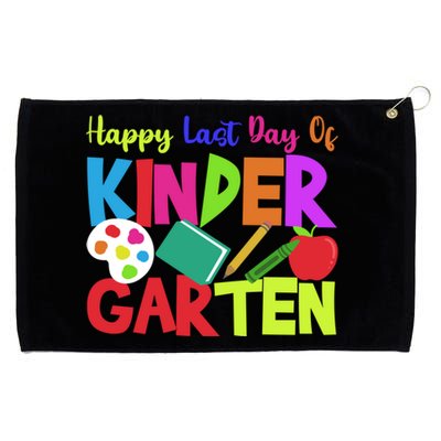 Kindergarten Teacher Last Day Of Kindergarten Meaningful Gift Grommeted Golf Towel