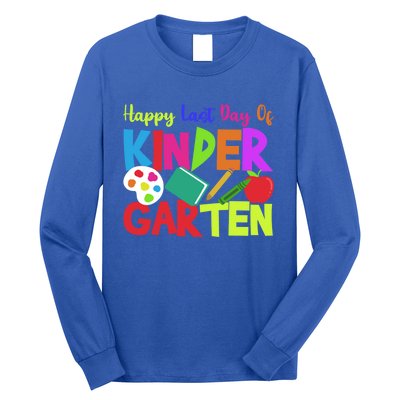 Kindergarten Teacher Last Day Of Kindergarten Meaningful Gift Long Sleeve Shirt