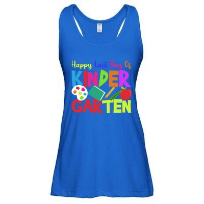 Kindergarten Teacher Last Day Of Kindergarten Meaningful Gift Ladies Essential Flowy Tank