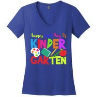 Kindergarten Teacher Last Day Of Kindergarten Meaningful Gift Women's V-Neck T-Shirt