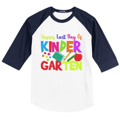 Kindergarten Teacher Last Day Of Kindergarten Meaningful Gift Baseball Sleeve Shirt