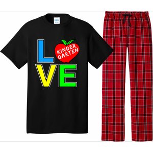 Kindergarten Teacher Love Teaching Meaningful Gift Pajama Set