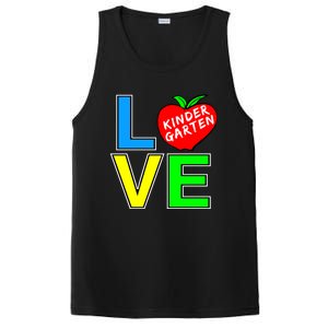 Kindergarten Teacher Love Teaching Meaningful Gift PosiCharge Competitor Tank