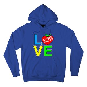 Kindergarten Teacher Love Teaching Meaningful Gift Hoodie