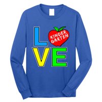 Kindergarten Teacher Love Teaching Meaningful Gift Long Sleeve Shirt