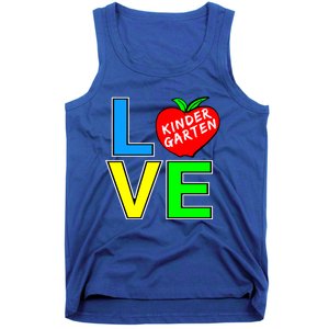 Kindergarten Teacher Love Teaching Meaningful Gift Tank Top