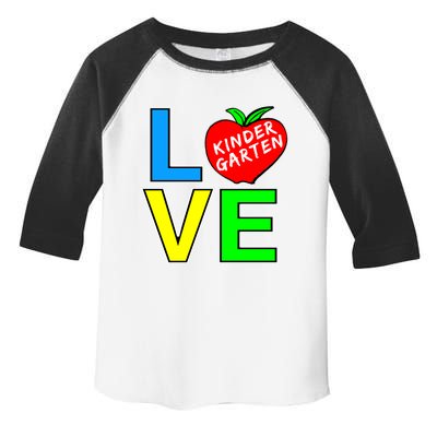 Kindergarten Teacher Love Teaching Meaningful Gift Toddler Fine Jersey T-Shirt