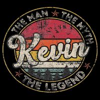 Kevin The Man The Myth The Legend Personalized Name Sweatshirt