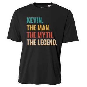 Kevin The Man The Myth The Legend Cooling Performance Crew T-Shirt