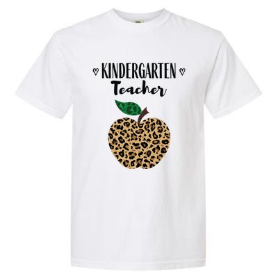 Kindergarten Teacher Meaningful Gift Apple First Day Of Kindergarten Great Gift Garment-Dyed Heavyweight T-Shirt