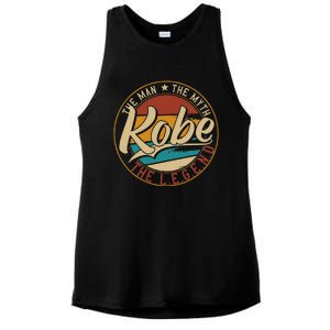 Kobe The man the myth the legend Ladies PosiCharge Tri-Blend Wicking Tank