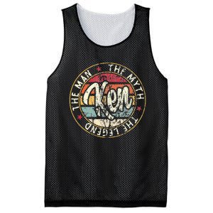 Ken The Man The Myth The Legend Mesh Reversible Basketball Jersey Tank