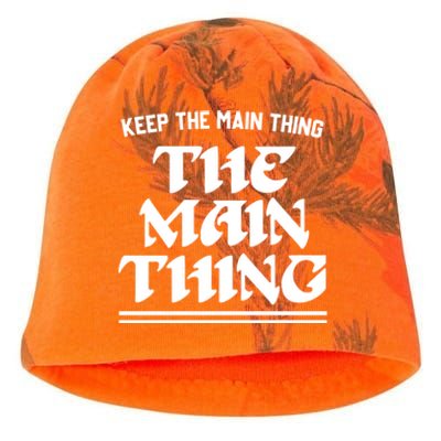 Keep The Main Thing The Main Thing Kati - Camo Knit Beanie