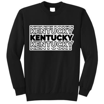 Kentucky Typography Mashup Sweatshirt