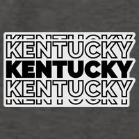 Kentucky Typography Mashup Vector Backpack