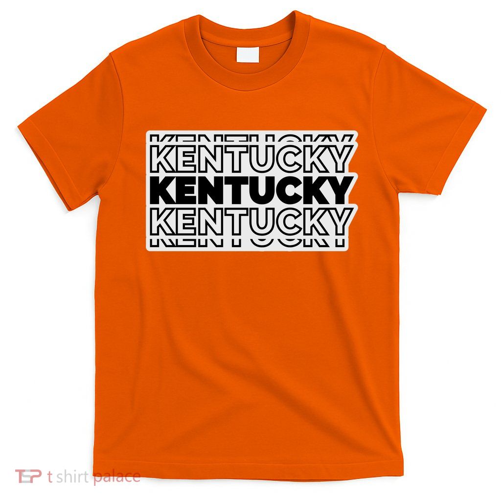 Kentucky Typography Mashup T-Shirt