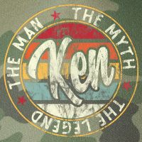 Ken The Man The Myth The Legend First Name Ken Legacy Tie Dye Trucker Hat