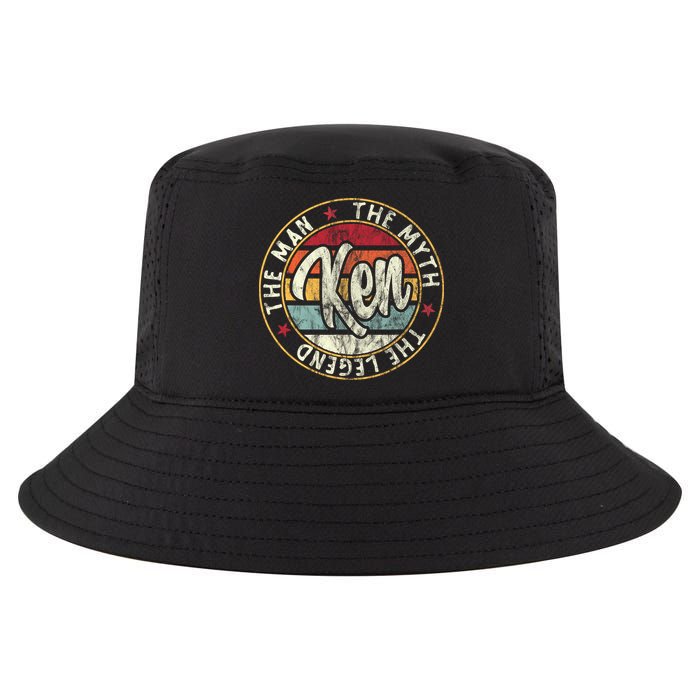 Ken The Man The Myth The Legend First Name Ken Cool Comfort Performance Bucket Hat