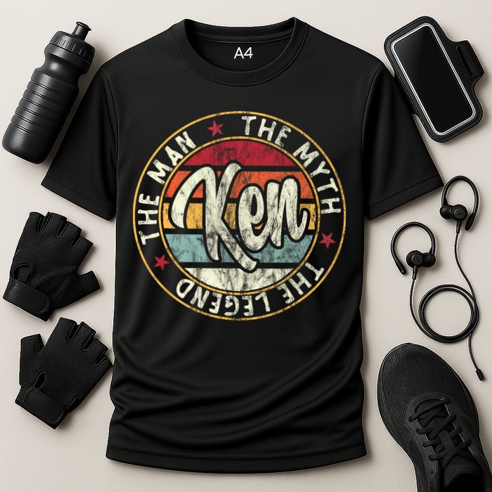 Ken The Man The Myth The Legend First Name Ken Performance Shirt