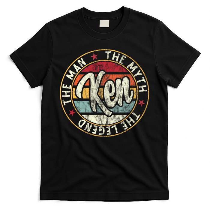 Ken The Man The Myth The Legend First Name Ken T-Shirt