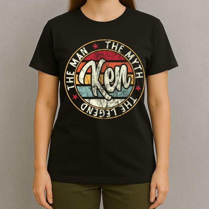 Ken The Man The Myth The Legend First Name Ken T-Shirt