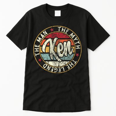 Ken The Man The Myth The Legend First Name Ken Tall T-Shirt