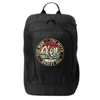 Ken The Man The Myth The Legend First Name Ken City Backpack