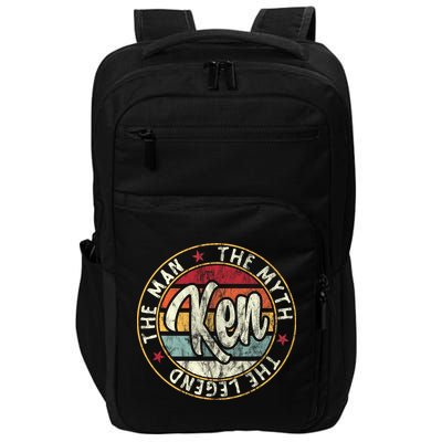 Ken The Man The Myth The Legend First Name Ken Impact Tech Backpack