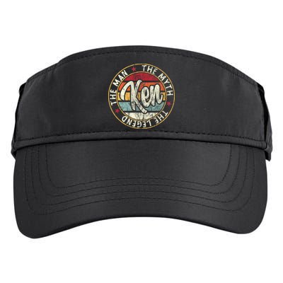 Ken The Man The Myth The Legend First Name Ken Adult Drive Performance Visor