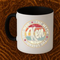 Ken The Man The Myth The Legend First Name Ken Mug