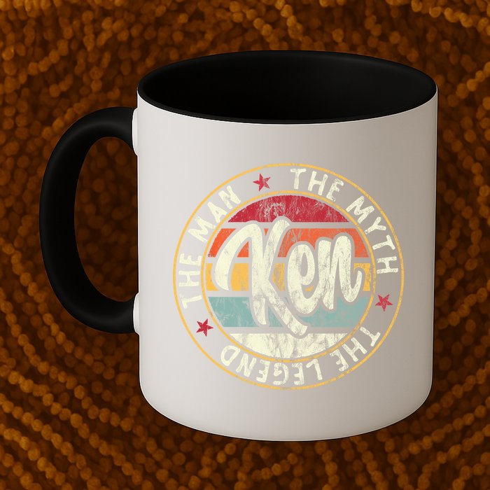 Ken The Man The Myth The Legend First Name Ken Mug