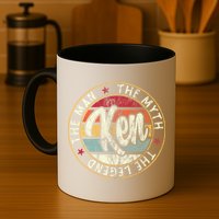 Ken The Man The Myth The Legend First Name Ken Mug