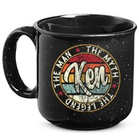Ken The Man The Myth The Legend First Name Ken 15oz Campfire Ceramic Mug