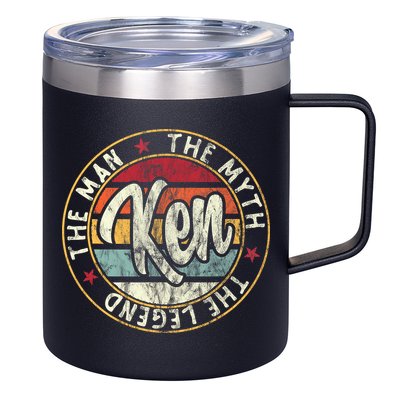 Ken The Man The Myth The Legend First Name Ken 12oz Stainless Steel Coffee Mug