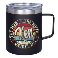 Ken The Man The Myth The Legend First Name Ken 12oz Stainless Steel Coffee Mug