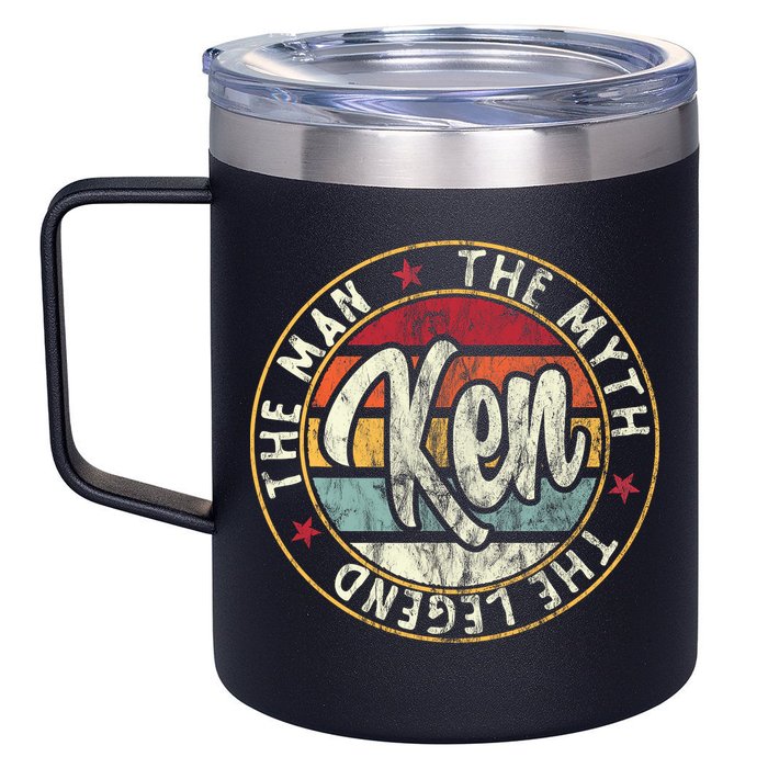 Ken The Man The Myth The Legend First Name Ken 12oz Stainless Steel Coffee Mug