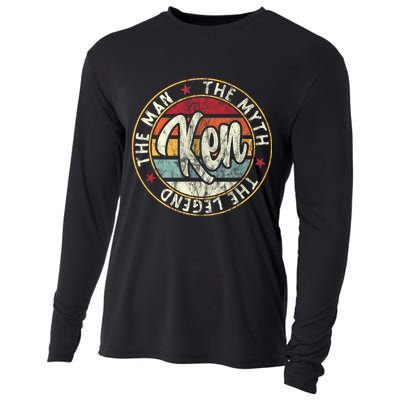 Ken The Man The Myth The Legend First Name Ken Cooling Performance Long Sleeve Crew