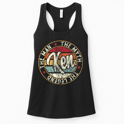 Ken The Man The Myth The Legend First Name Ken Womens Tank Top