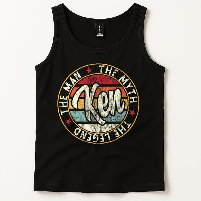 Ken The Man The Myth The Legend First Name Ken Tank Top