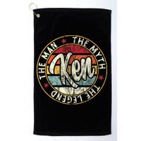 Ken The Man The Myth The Legend First Name Ken Golf Towel