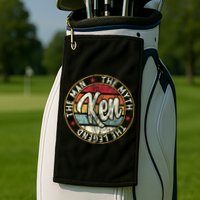 Ken The Man The Myth The Legend First Name Ken Golf Towel