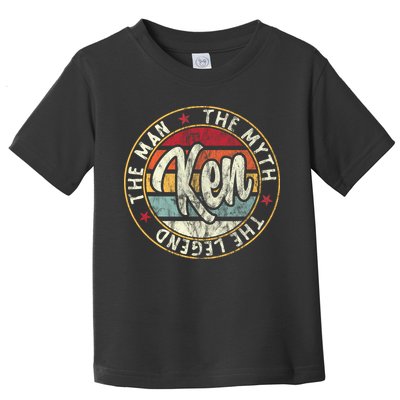 Ken The Man The Myth The Legend First Name Ken Toddler T-Shirt