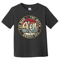 Ken The Man The Myth The Legend First Name Ken Toddler T-Shirt