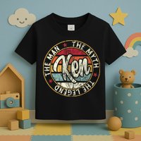 Ken The Man The Myth The Legend First Name Ken Toddler T-Shirt