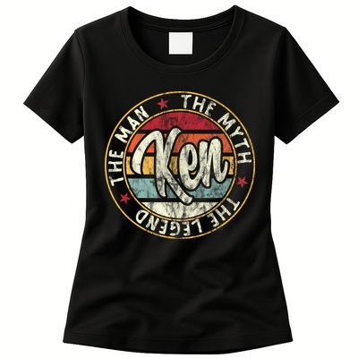 Ken The Man The Myth The Legend First Name Ken Womens T-Shirt