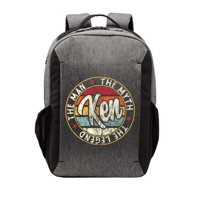 Ken The Man The Myth The Legend First Name Ken Vector Backpack
