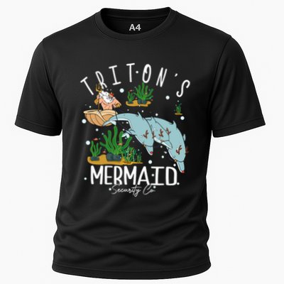 King Tritons Mermaid Security Co King Triton Christmas Little Mermaid Performance Shirt